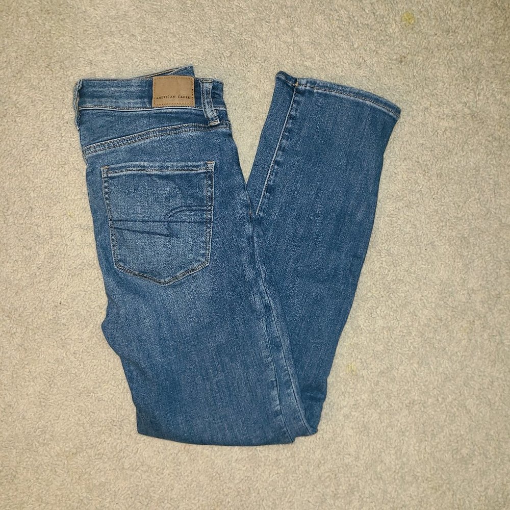 AE High Rise Jeggings